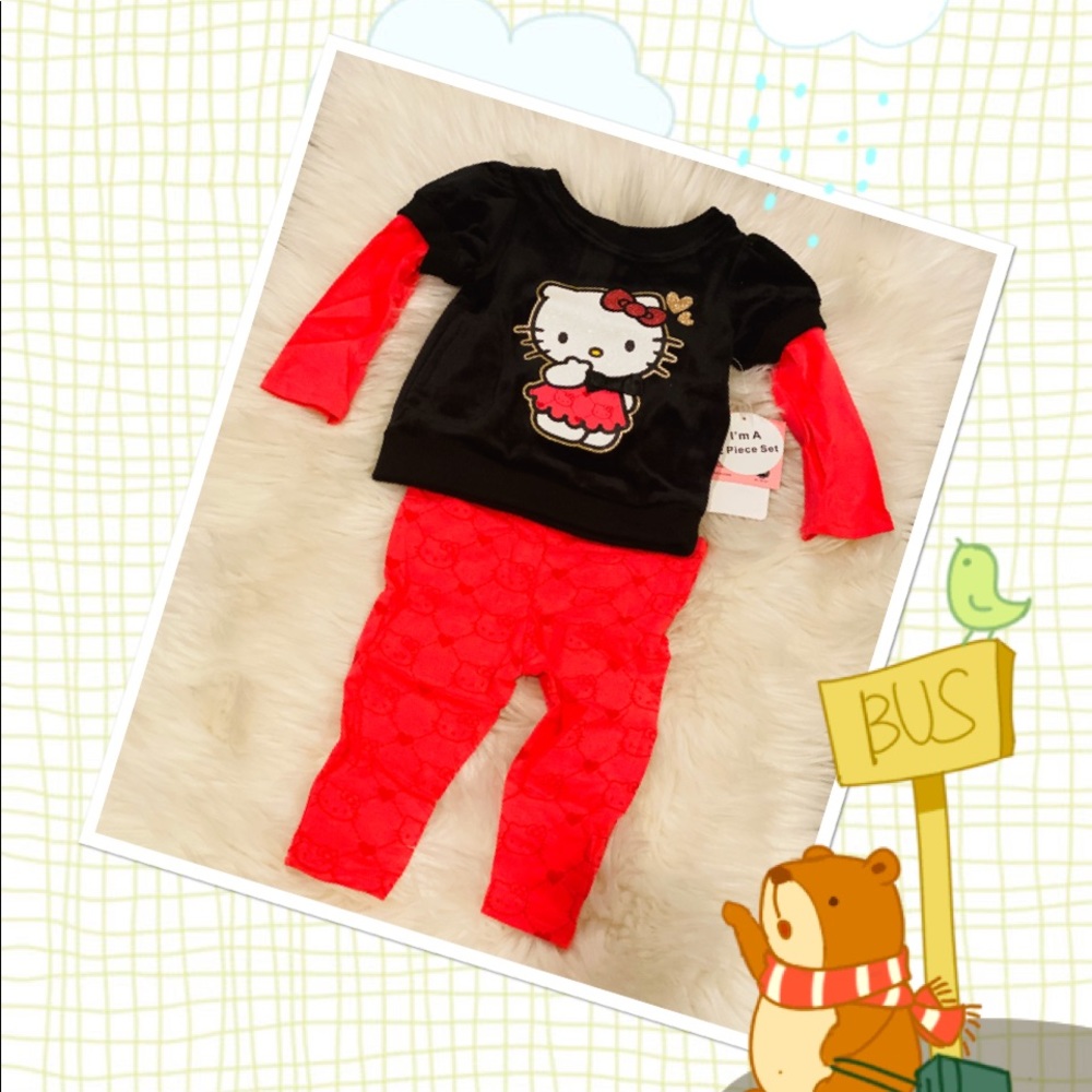 Brand New Hello Kitty Outfit